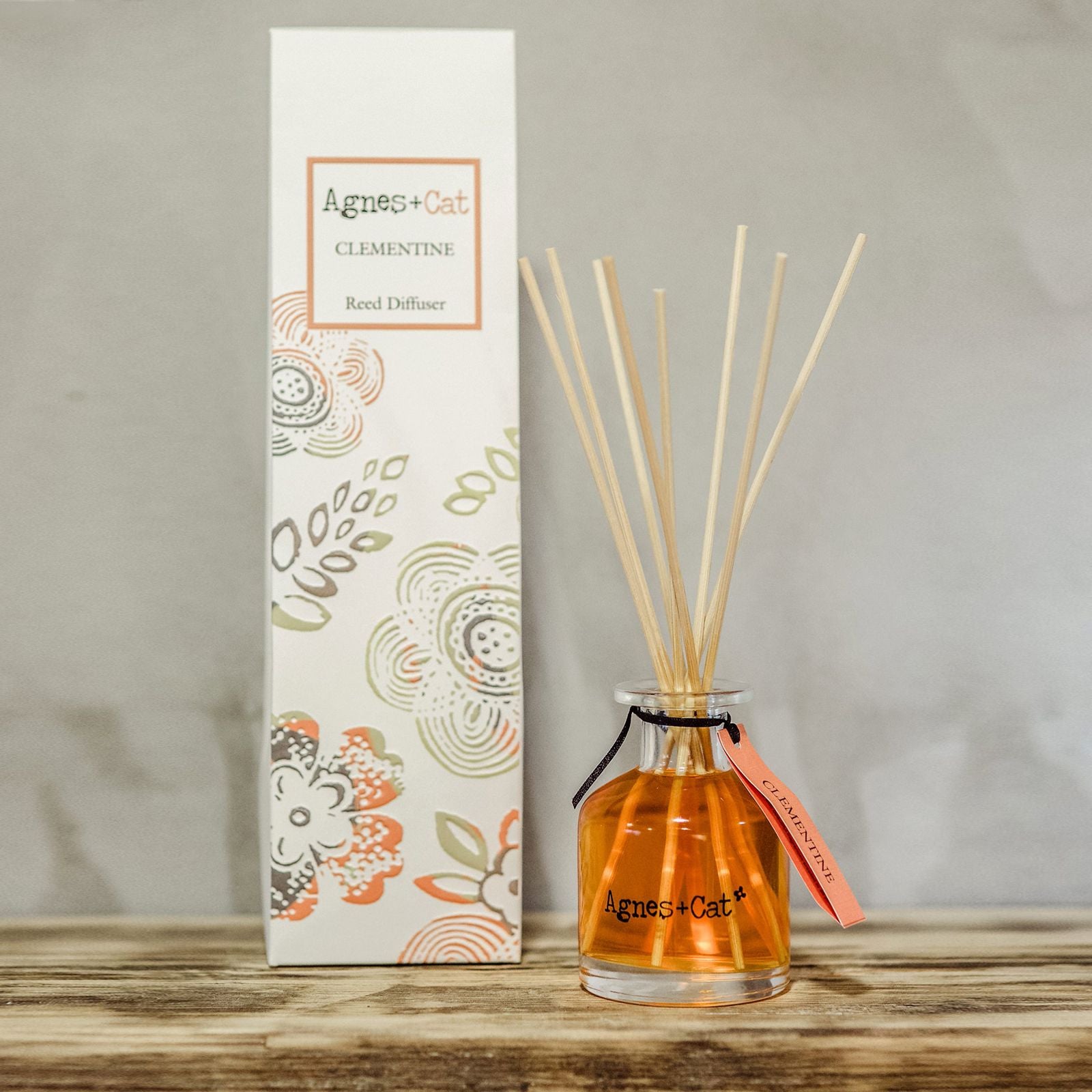 Agnes + Cat 140ml Reed Diffuser - Clementine