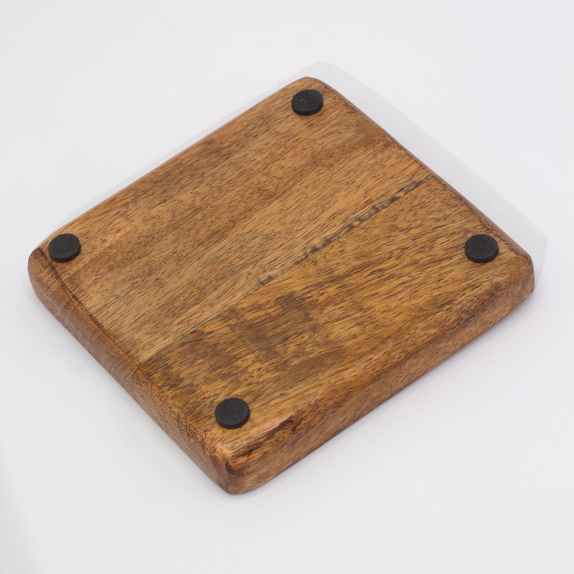 Hop Hare Big Enameled Square Trinket Tray Featuring The Sun Design