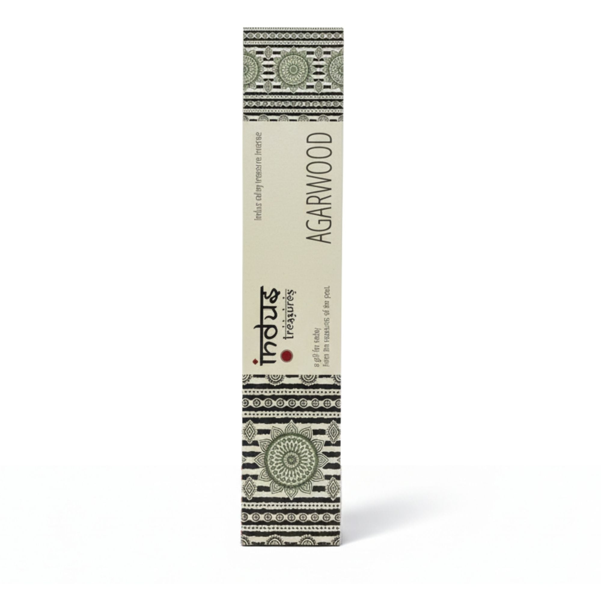 Indus Treasures Agarwood Incense Sticks 15g Pack for Serenity