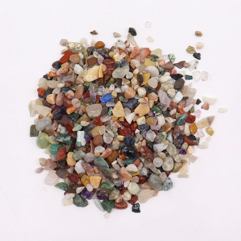 Mixed Natural Gemstone Chips 1KG for Crafting and Home Decor
