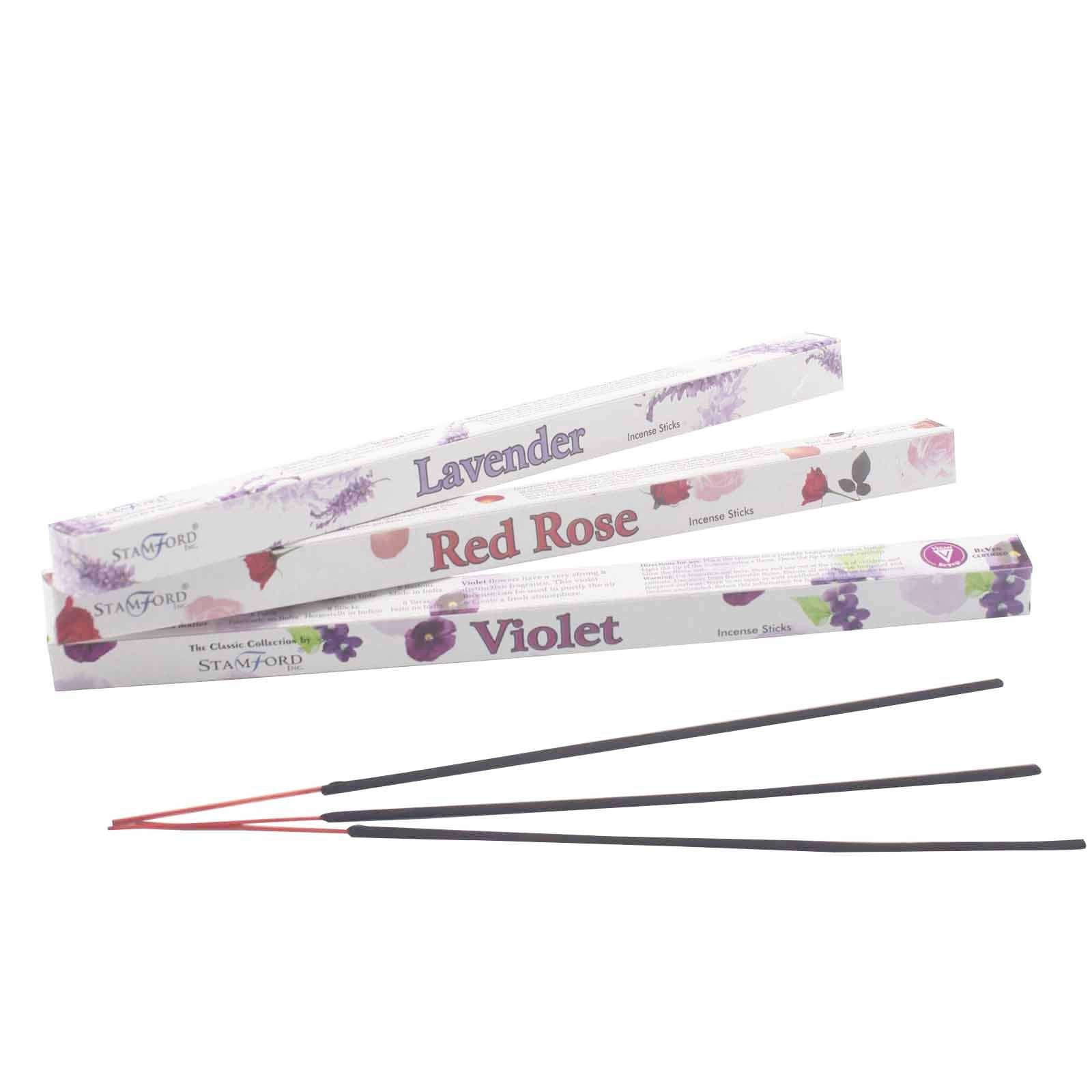 Stamford Gift Set Floral Incense Sticks for Home Fragrance Use