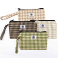 Soft Natural Handy Gift Pouches with Loop in Assorted Materials