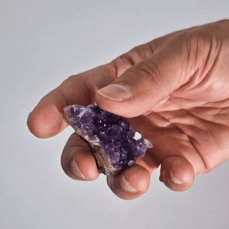 Small Natural High Grade Amethyst Cluster for Crystal Collectors