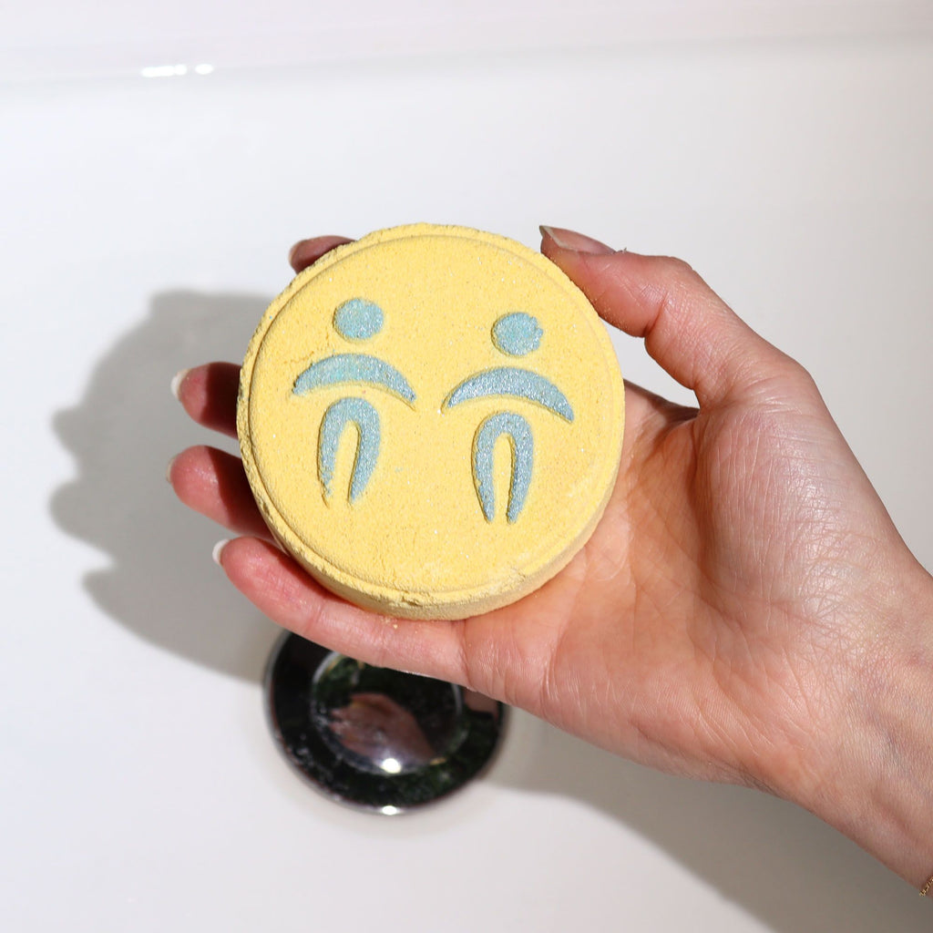 Zodiac Bath Fizzers Set with Horoscope for Gemini Delight