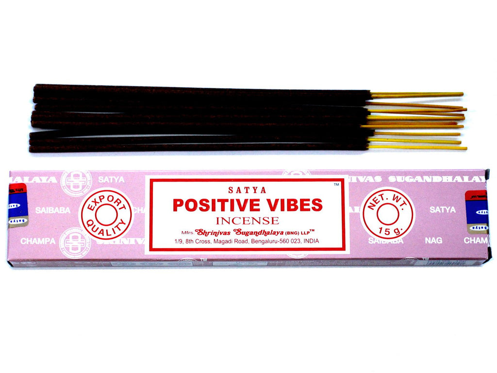 Satya Incense 15gm Positive Vibes for Refreshing Home Fragrance