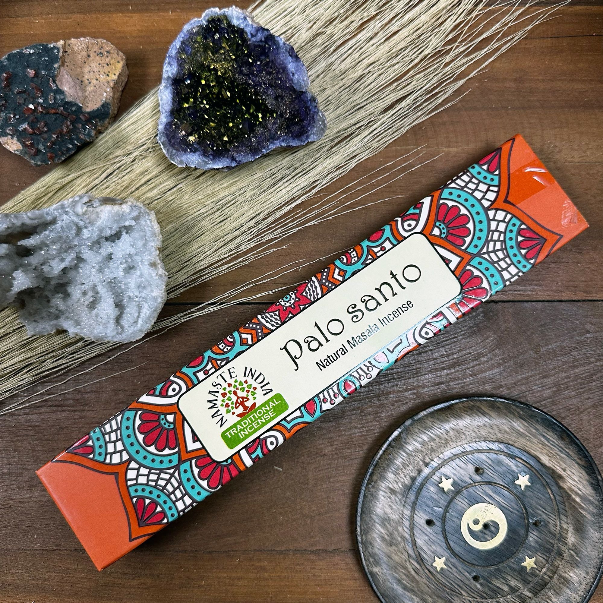 Namaste Mandala Masala Incense Sticks with Palo Santo Aroma