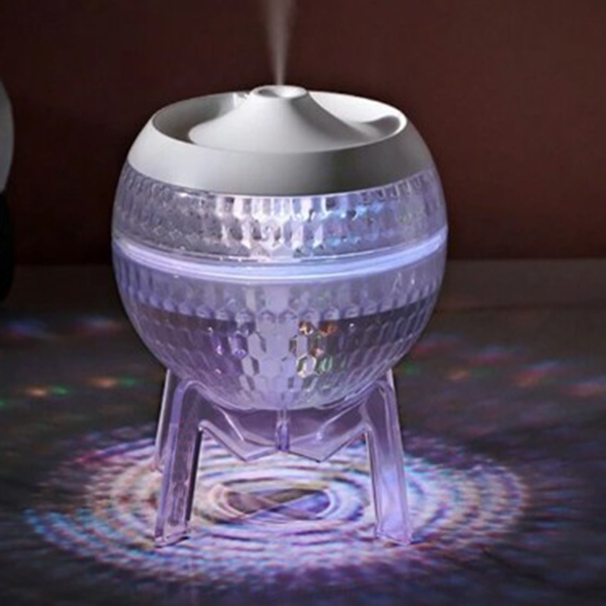 Clear Humidifier Mondo Planet USB Colour Changing Light Device