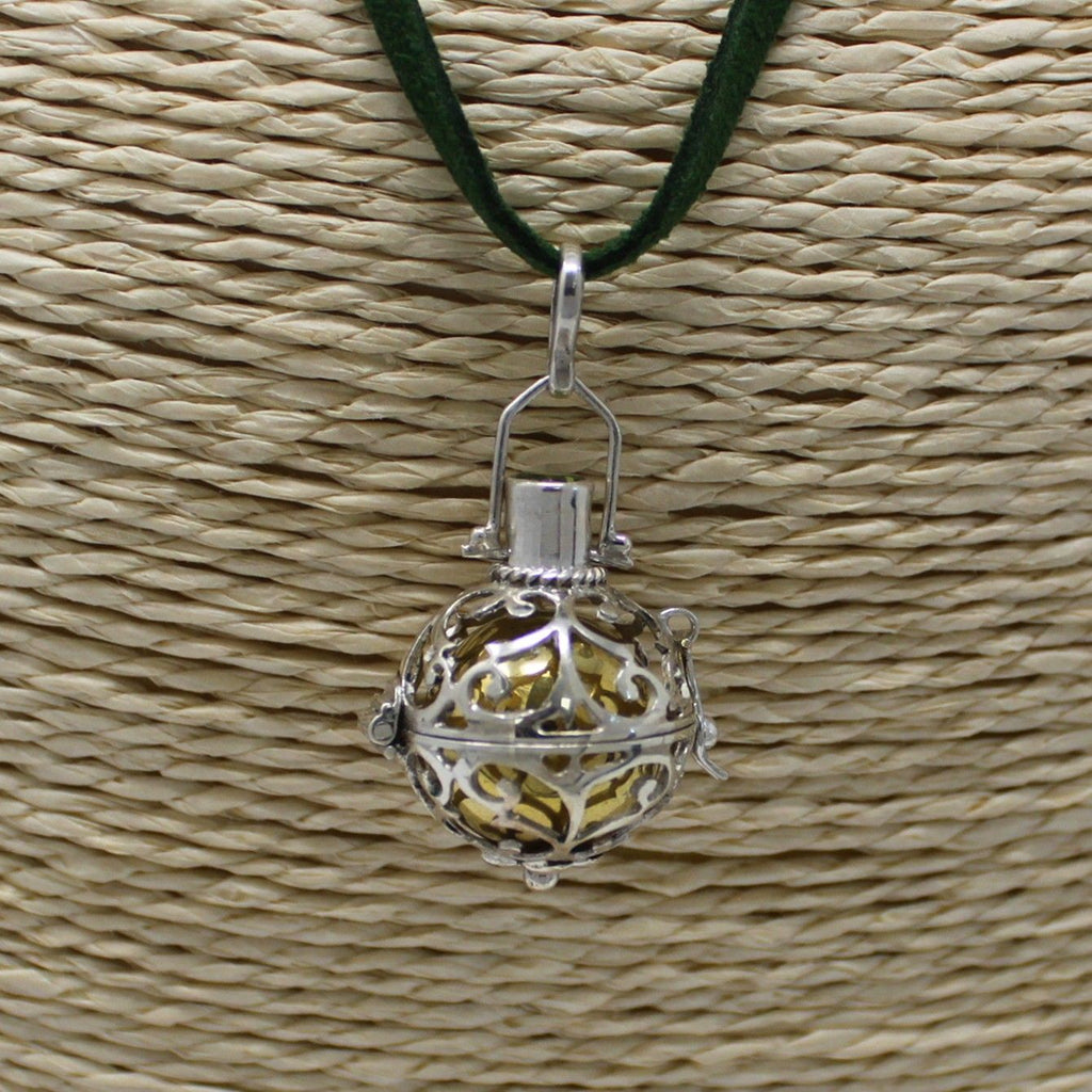 Silver Angel Bell Romance 18mm with Charming Design