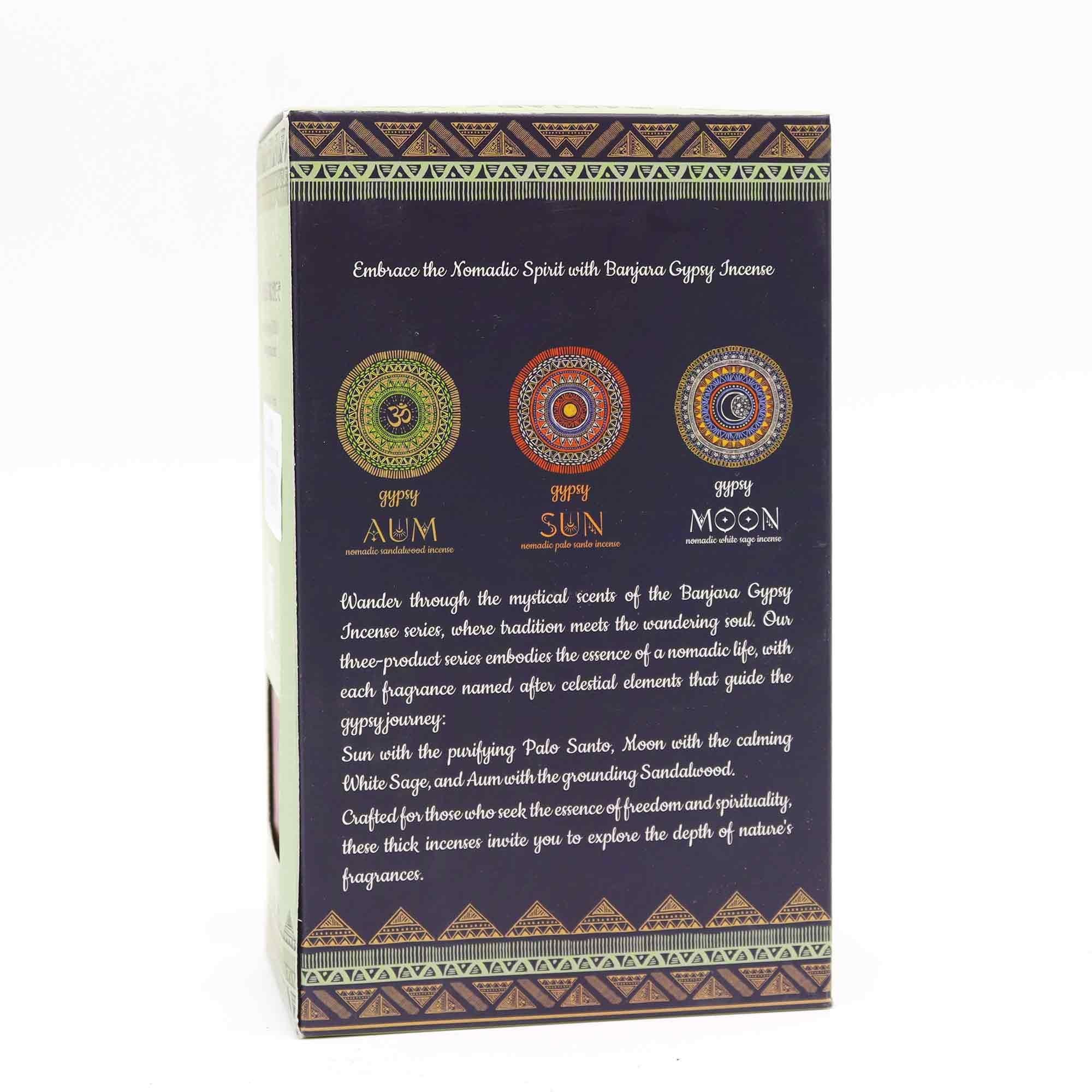Gypsy Nomadic Incense SUN for a Truly Unique Aromatic Experience