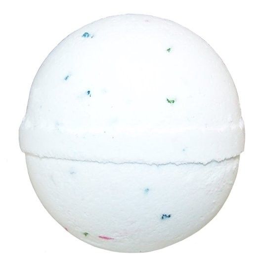 Tutti Fruiti Bath Bomb White and Multi for Relaxing Soaks