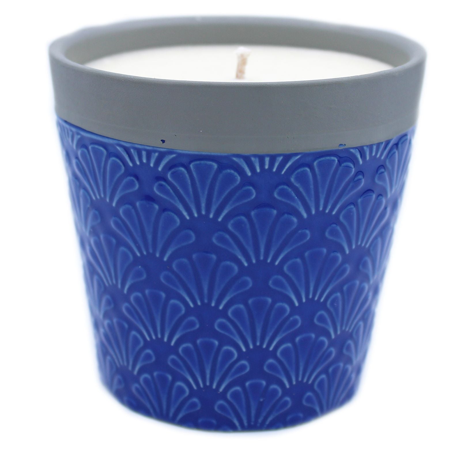 Home is Home Blue Day Candle Pot for a Fresh and Inviting Atmosphere