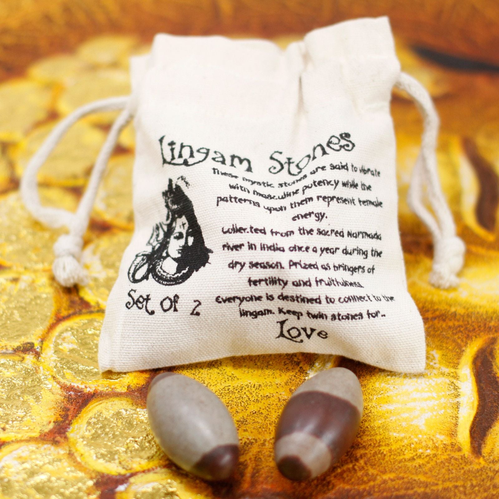 Two Inch Lingam Stone Unique Sacred Shiva Lingam Stones Collection