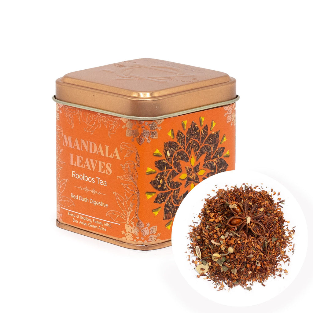 50g Red Bush Digestive Herbal Tea for Relaxation and Comfort
