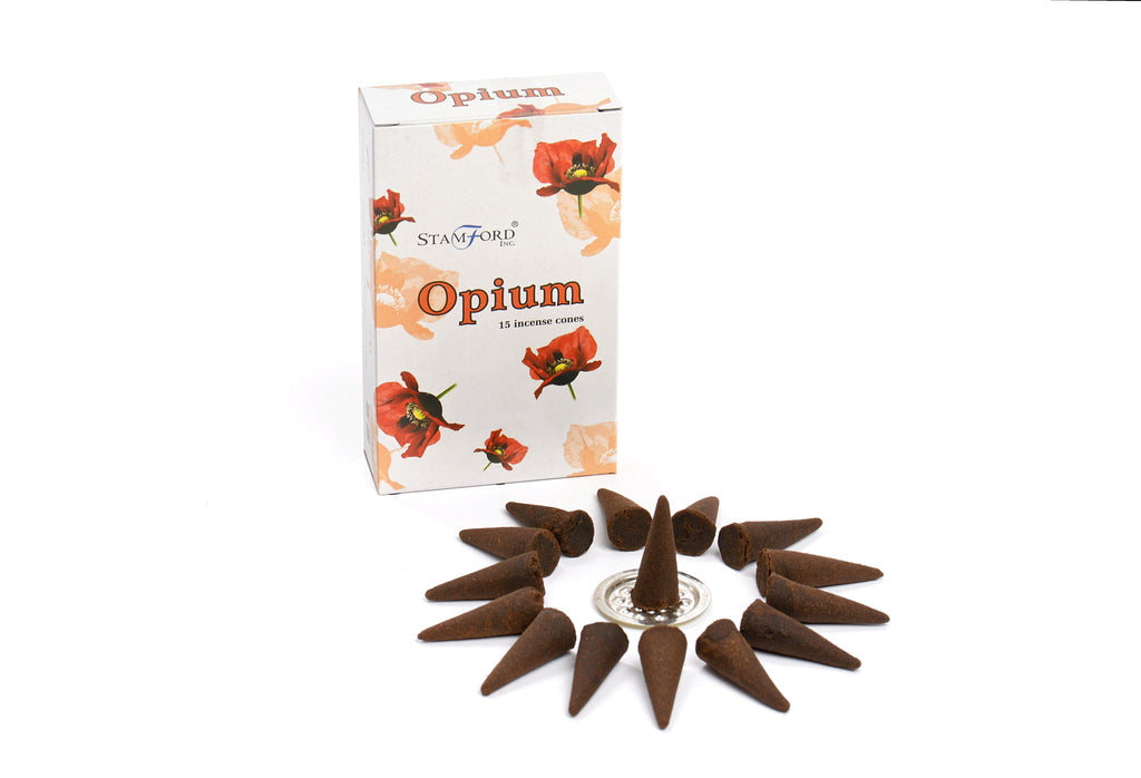 Opium Cones Stamford Premium Incense for Home Relaxation
