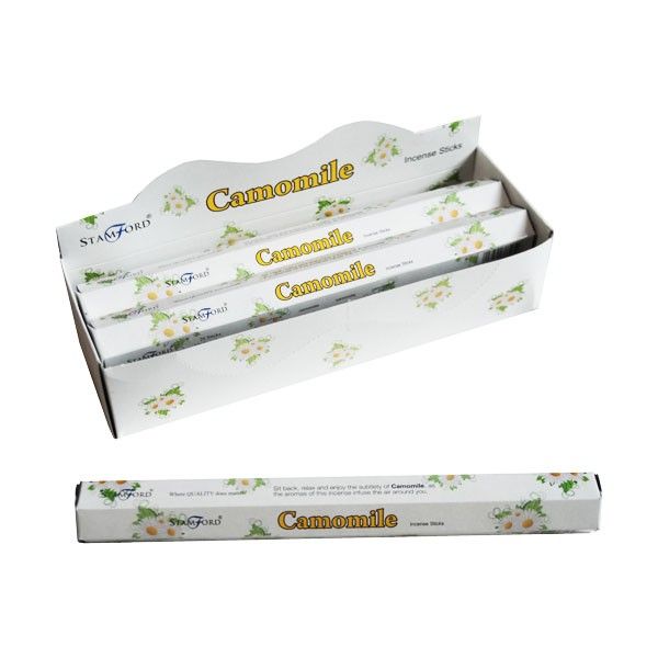 Camomile Premium Incense Sticks for Home Fragrance and Relaxation