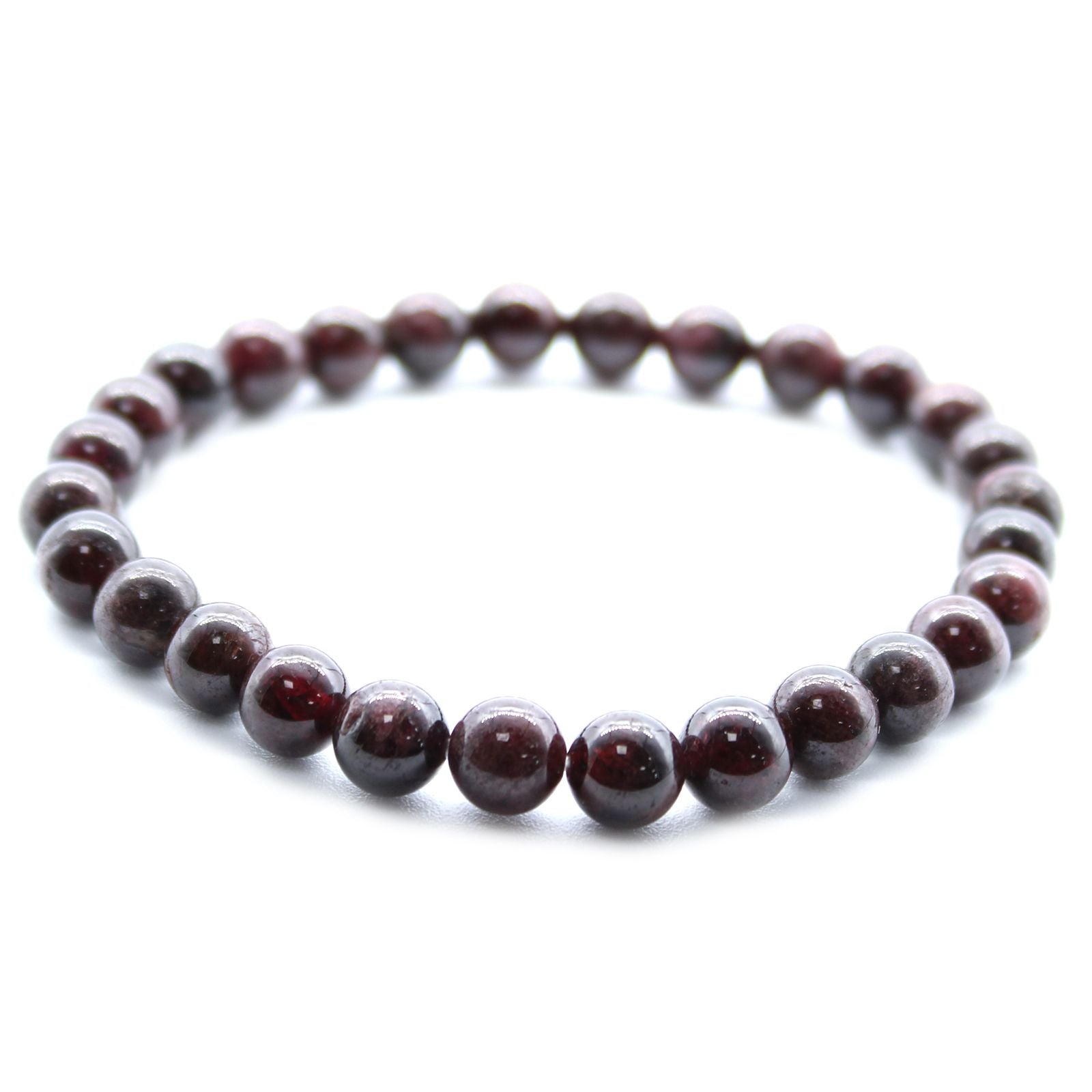 Power Bracelet Blood Garnet for Style and Positive Energy Boost
