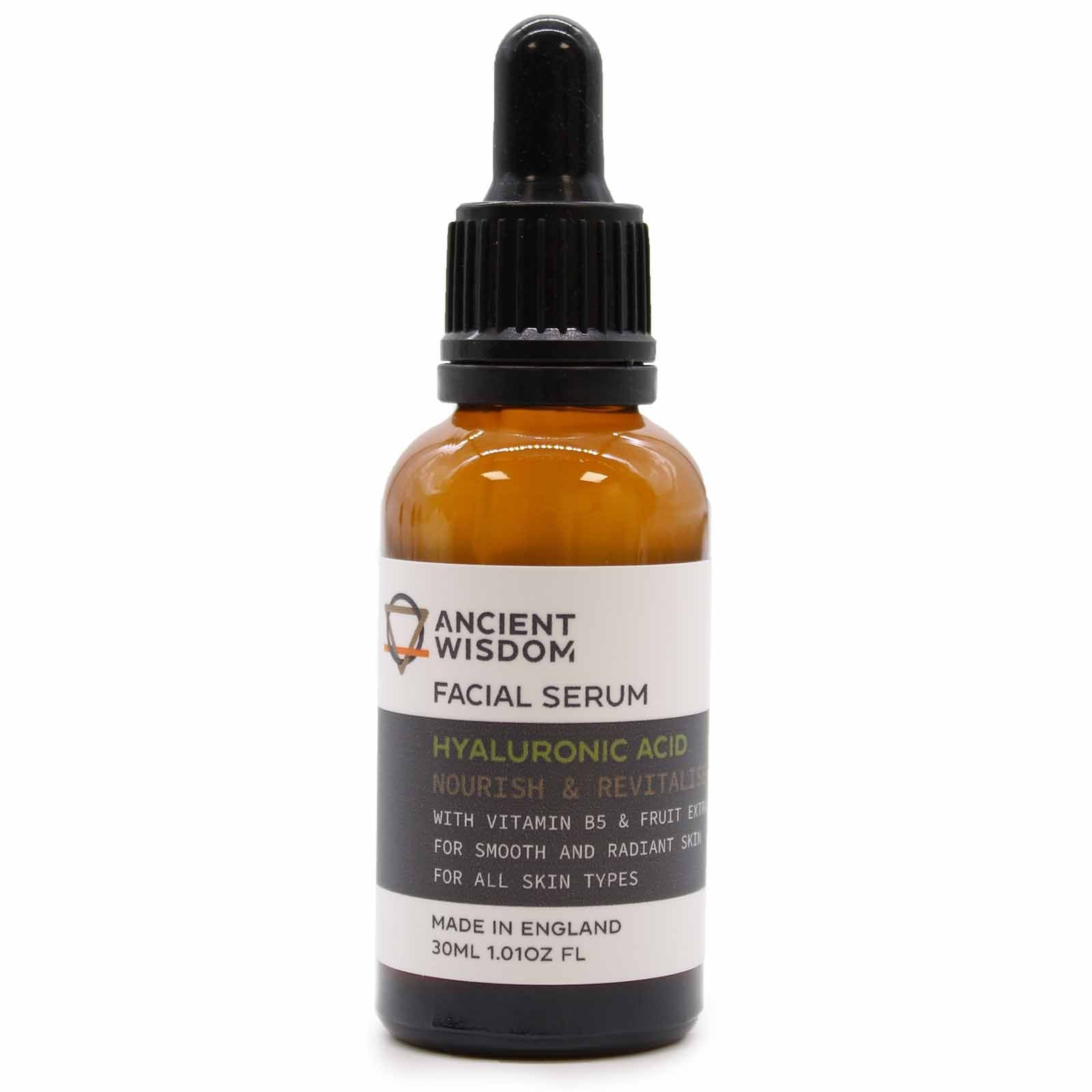 Hyaluronic Acid Facial Serum for Nourished Radiant Skin Care
