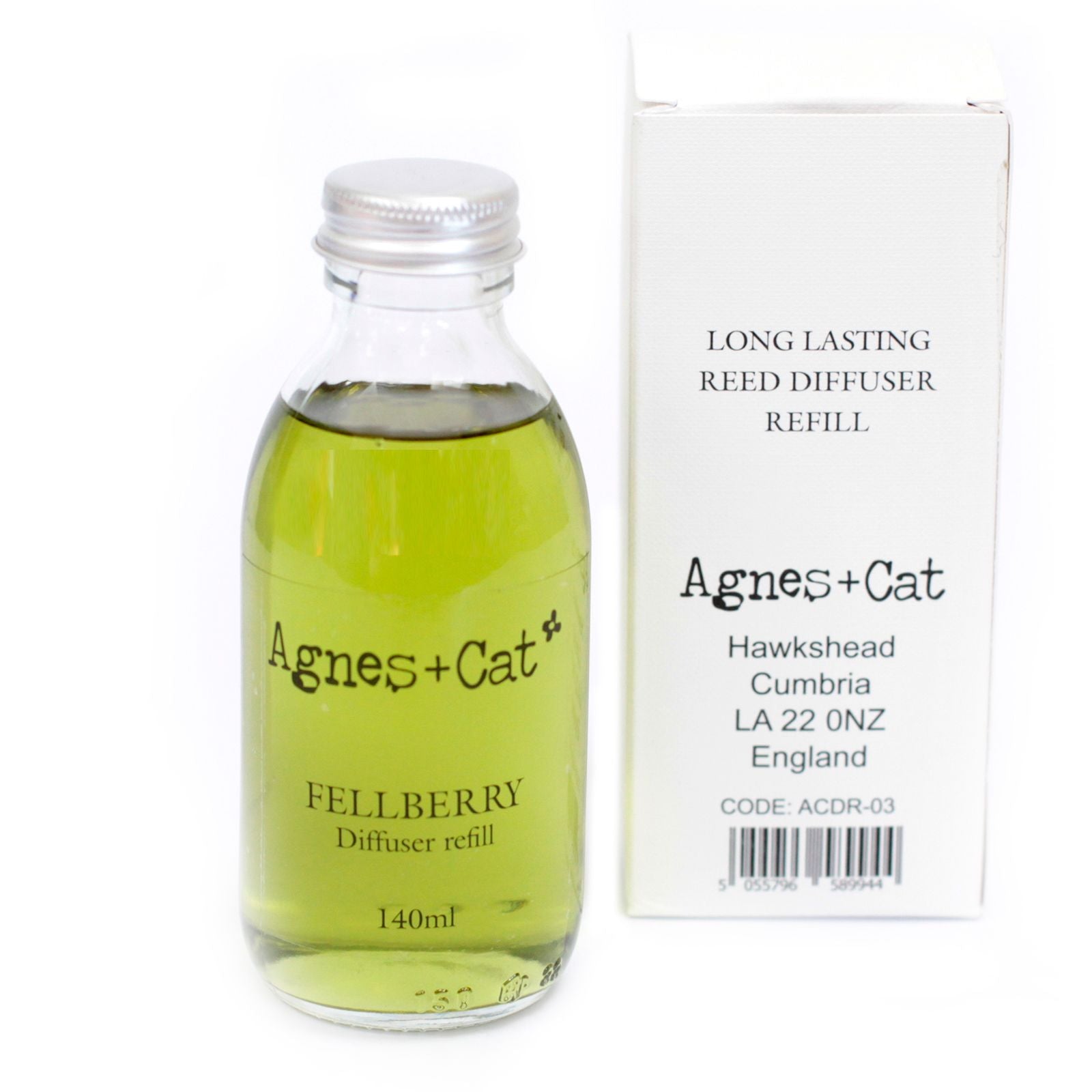 Agnes + Cat Reed Diffuser Refill Fell Berry 100ml for Your Home