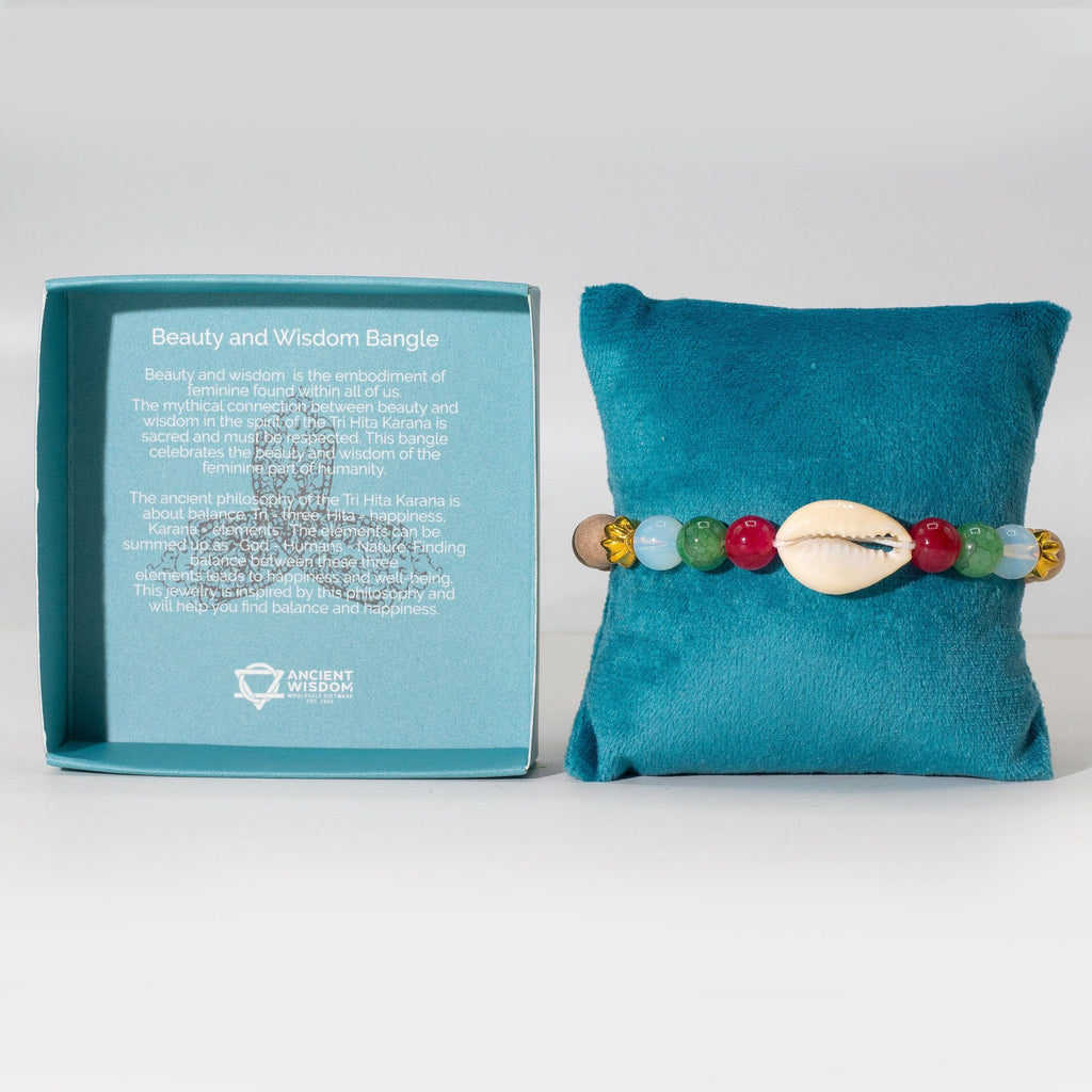 Tri Hita Karana Bangle Symbolising Beauty and Wisdom for Balance