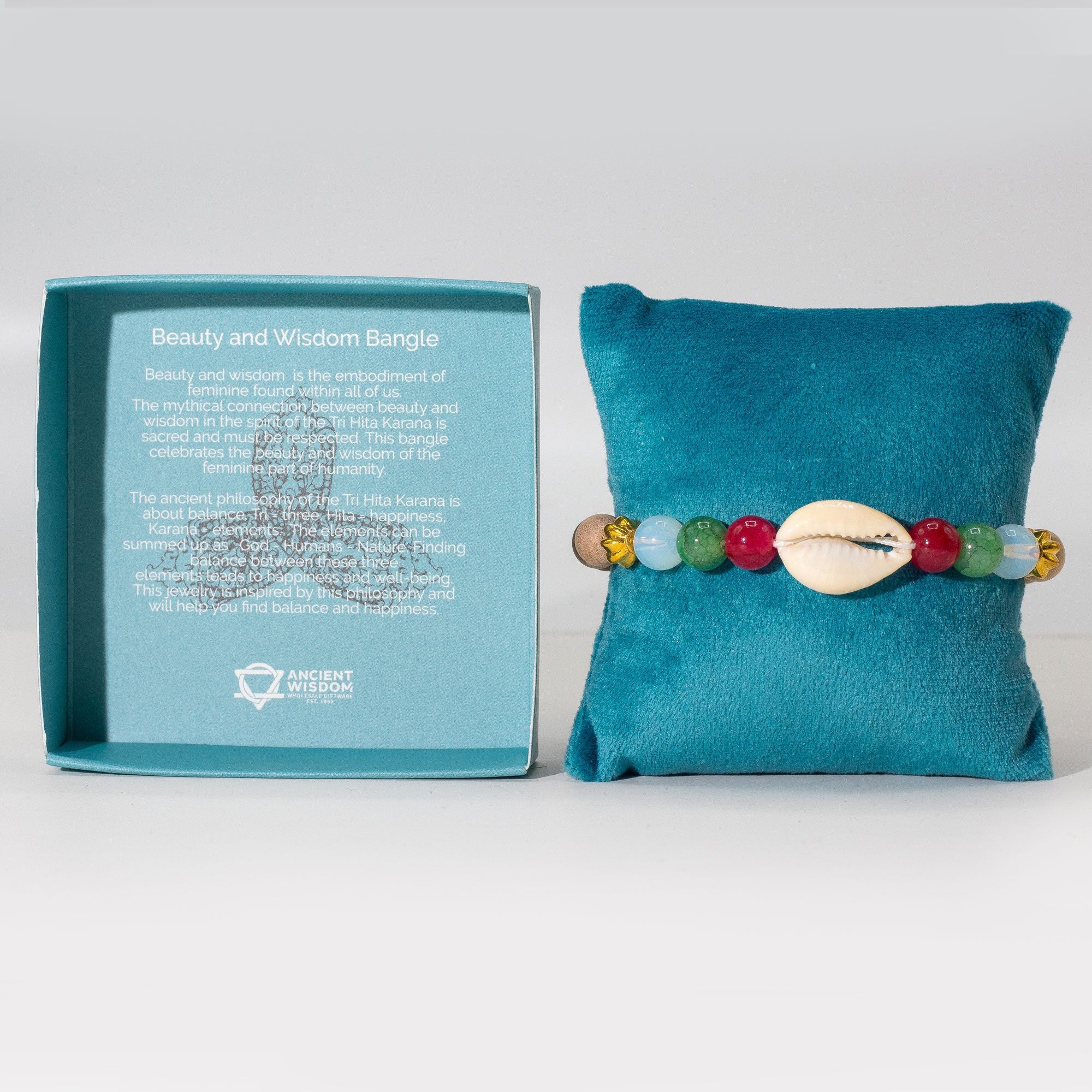 Tri Hita Karana Bangle Symbolising Beauty and Wisdom for Balance