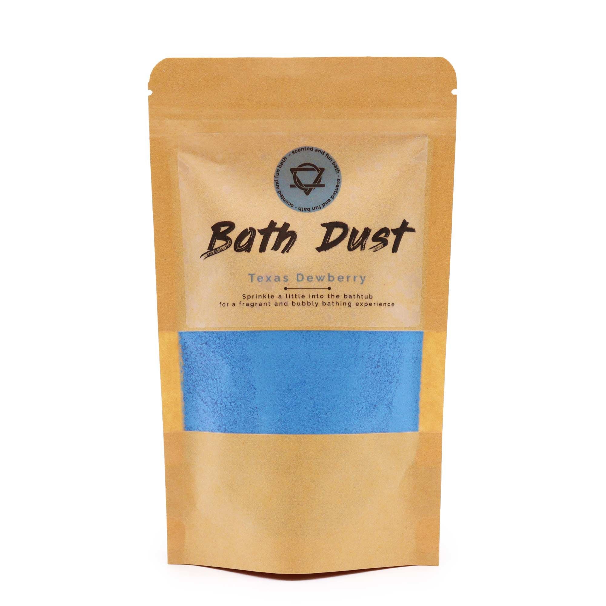Texas Dewberry Bath Dust 190g for a Relaxing Bath Experience