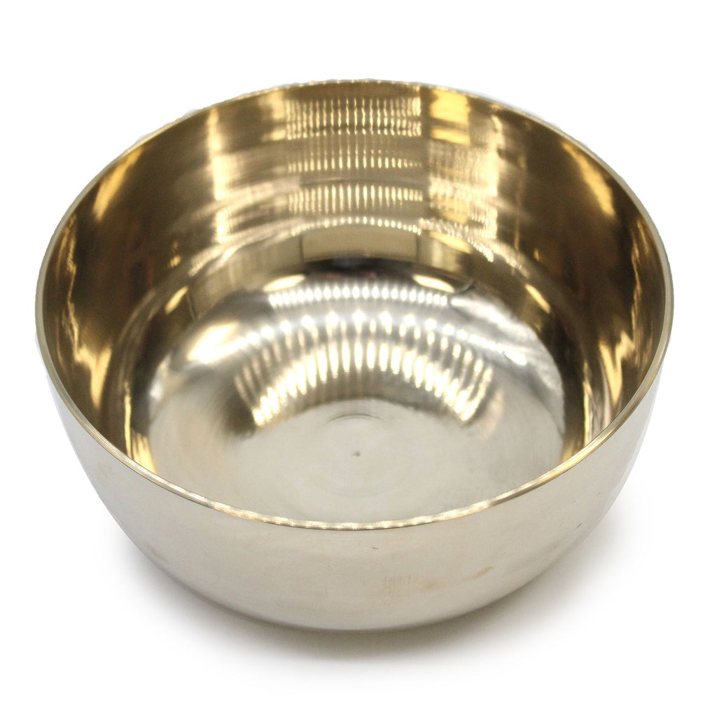 Large Brass Singing Bowl 17cm for Meditation and Relaxation Use