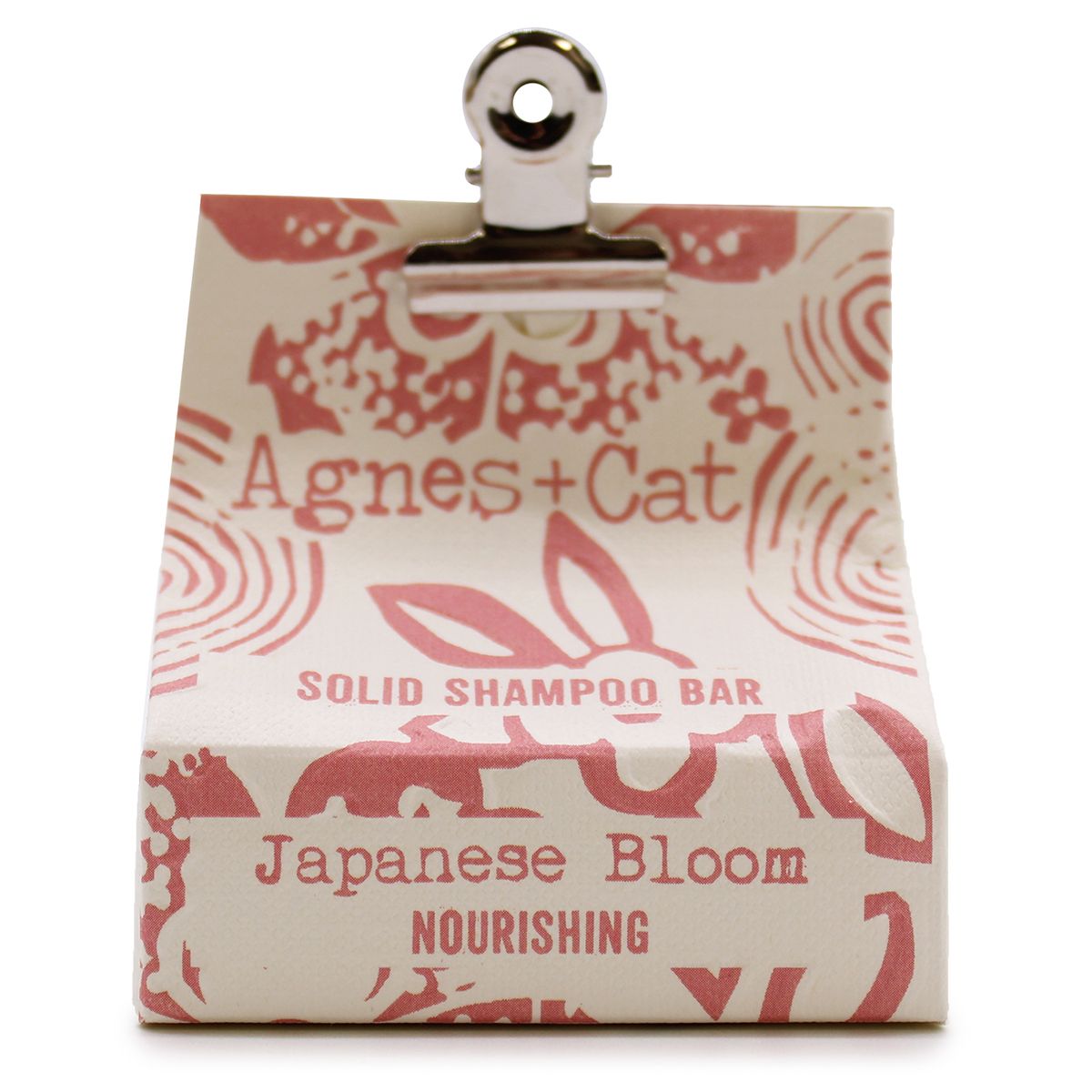 Agnes + Cat Japanese Bloom Solid Shampoo Bar for Healthy Hair Care