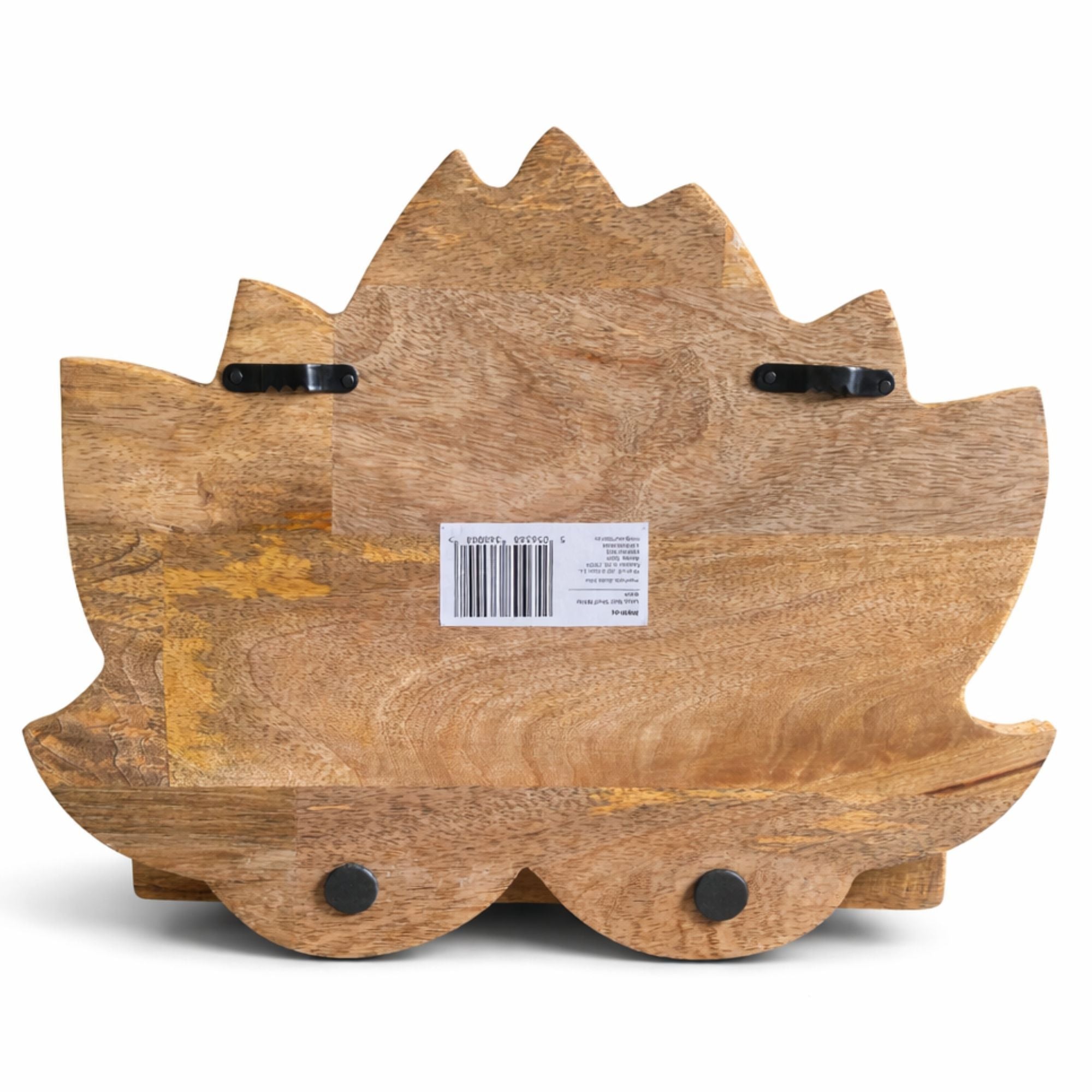 Lotus Wall Shelf White Wash Artisan Decor for Stylish Interiors