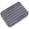 Grey Soapstone Soap Dish with Heavy Ridges for Practical Use