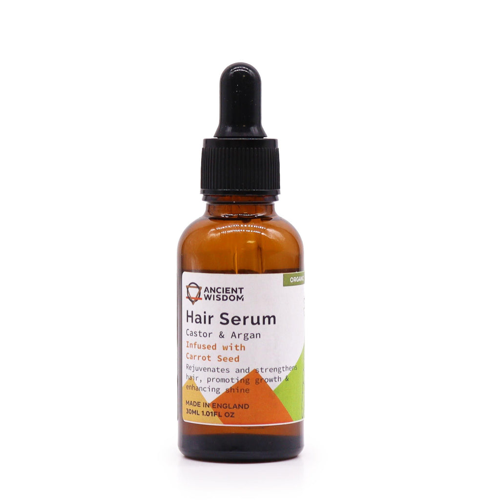 Organic Hair Serum 30ml with Carrot Seed for Stronger Hair