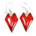 925 Silver Earrings Grapes for Elegant Evenings and Special Occasions