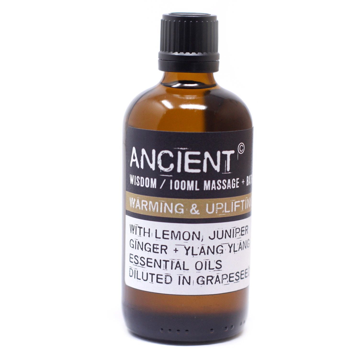 Warm & Uplifting Massage Oil 100ml for Relaxation and Comfort