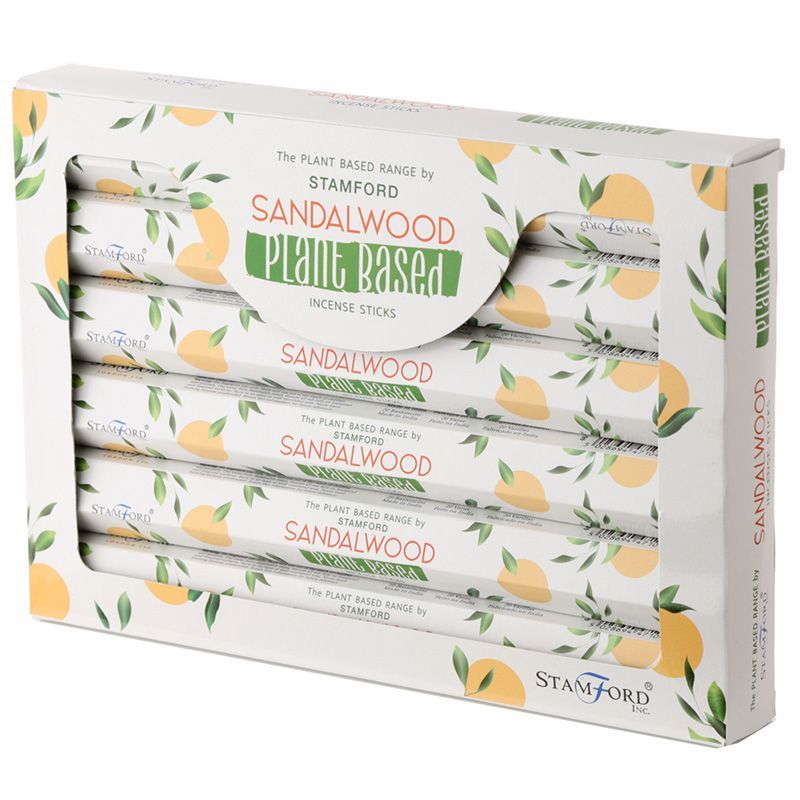 Sandalwood Plant Based Incense Sticks for Home Fragrance and Calm