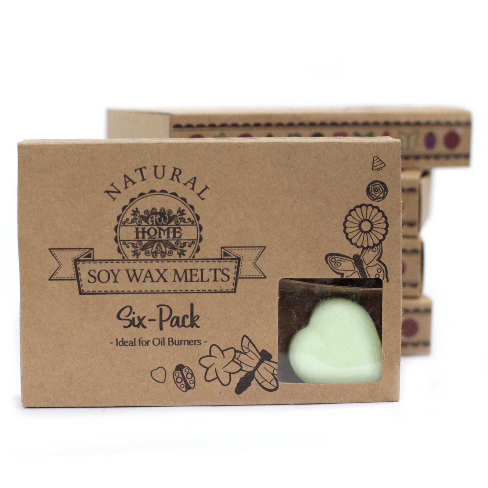 Box of 6 Apple Spice Wax Melts for Home Fragrance Delight