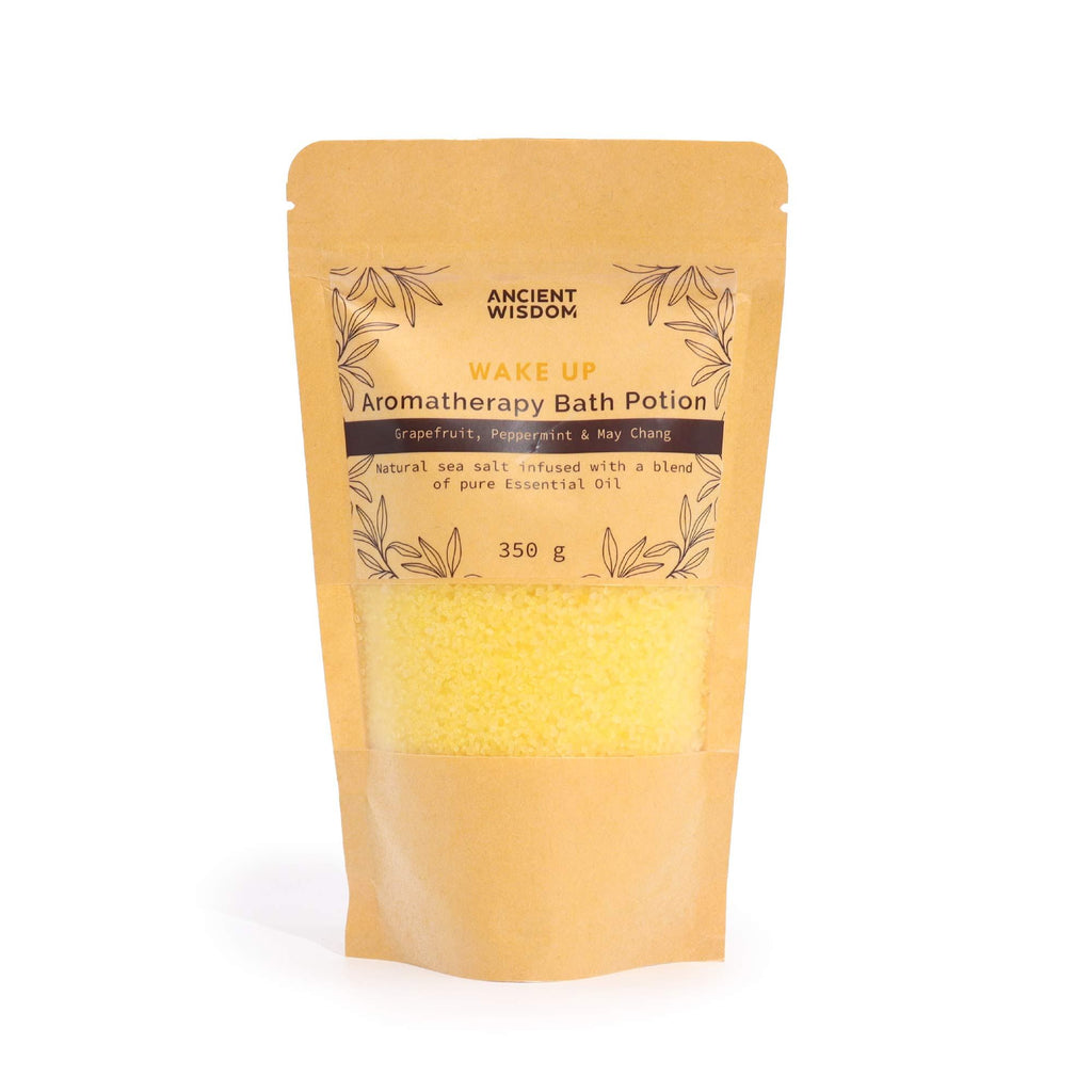 Aromatherapy Bath Potion 350g Wake Up with Refreshing Citrus Mint