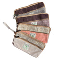 Hemp Phone Tobacco Anything Zip Pouch in Assorted Designs