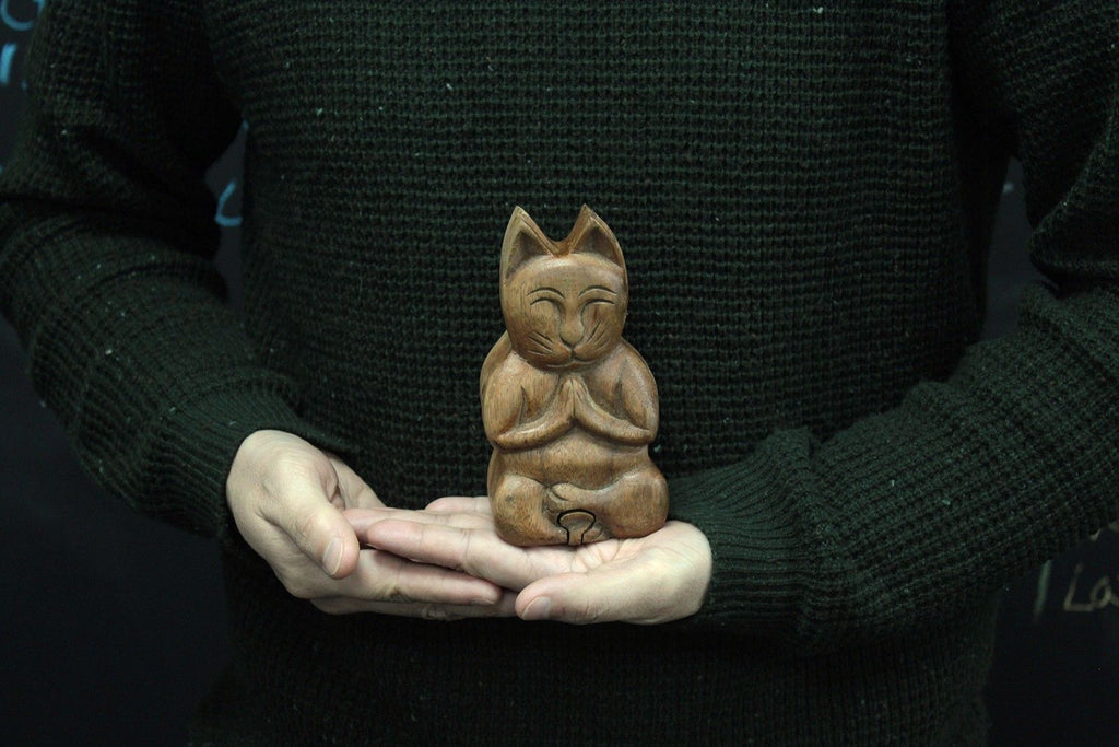 Bali Magic Box Yoga Cat Puzzle Gift Box for Special Occasions