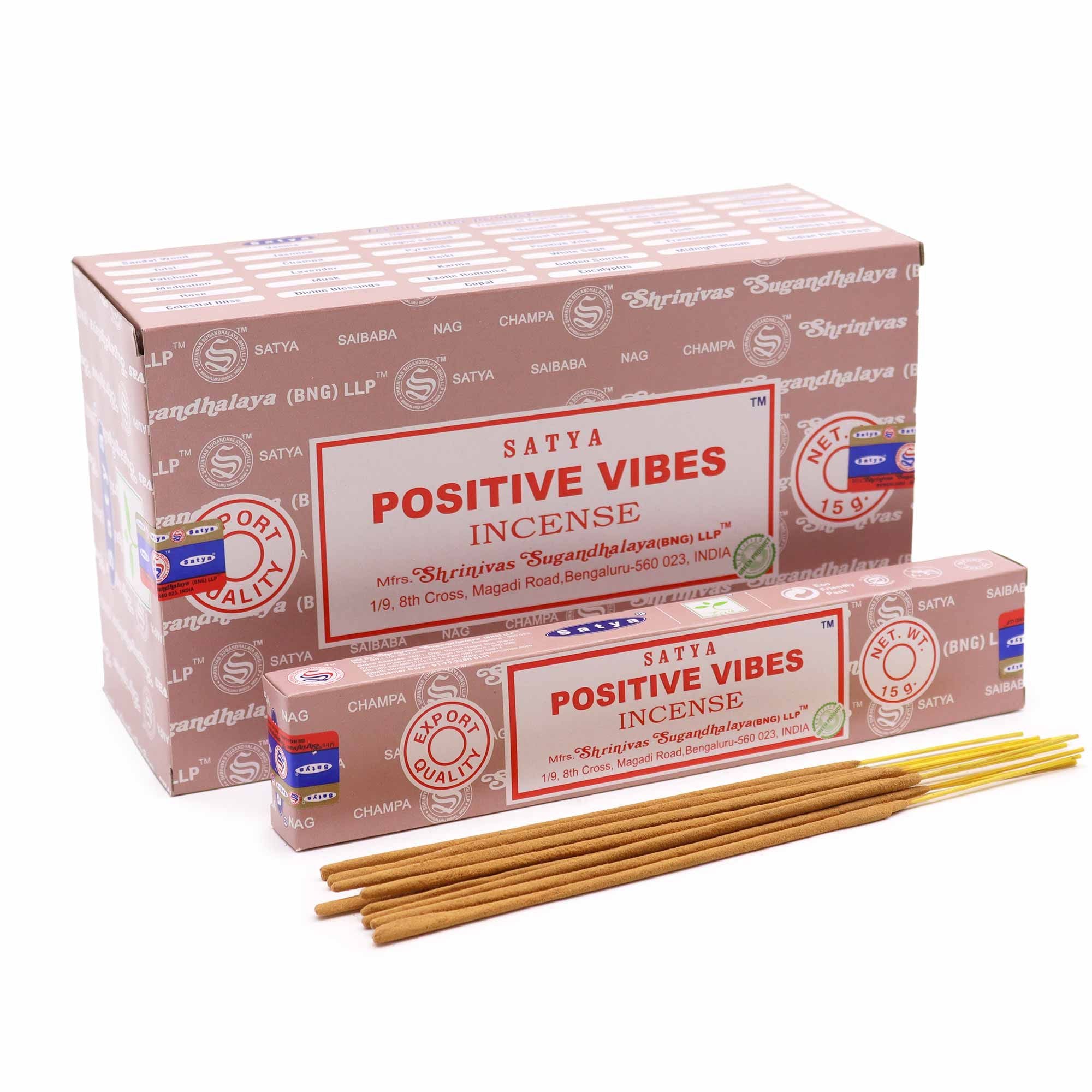 Satya Incense 15gm - Positive Vibes