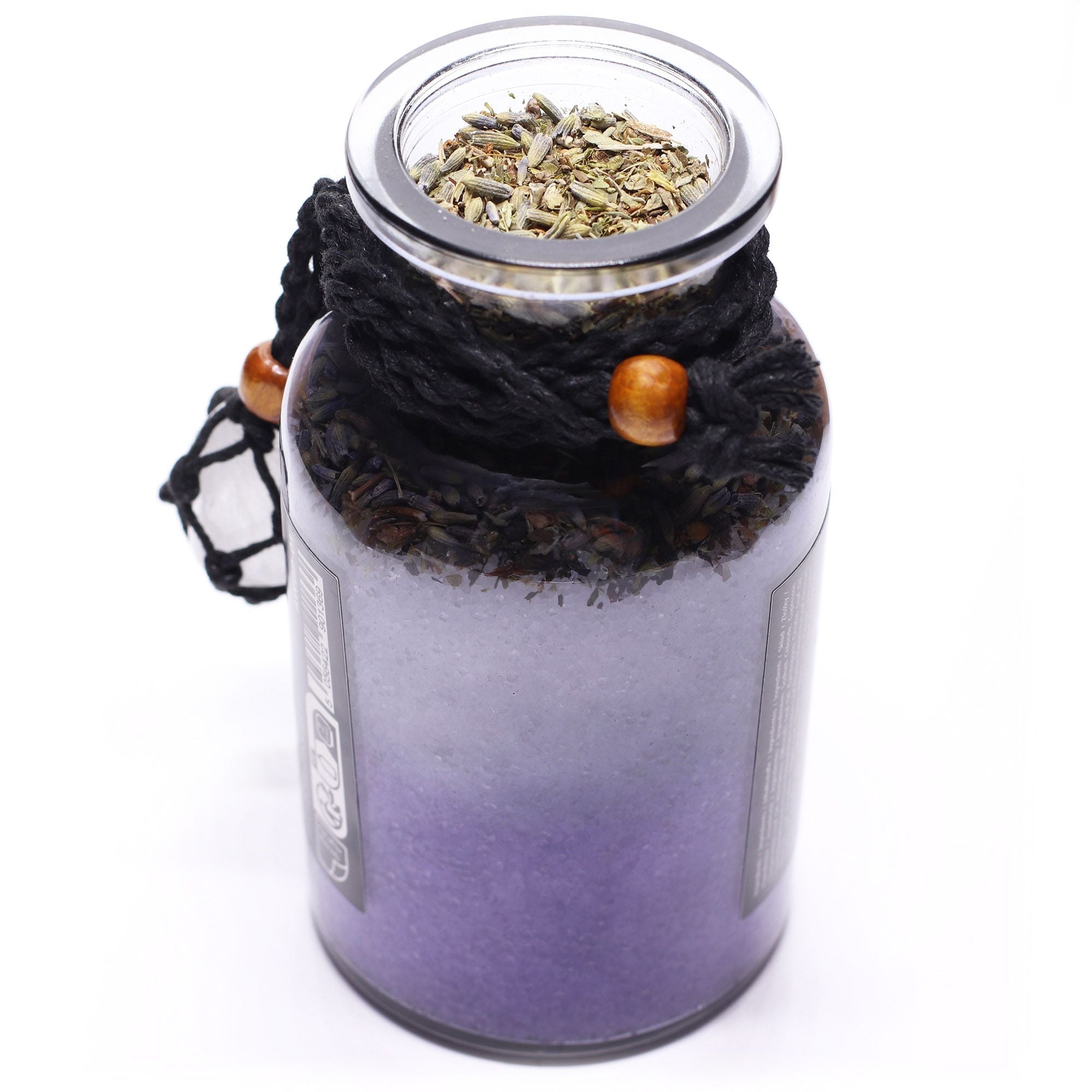 Ancient Witch Bath Spell Potion & Rock Crystal Amulet for Cleansing
