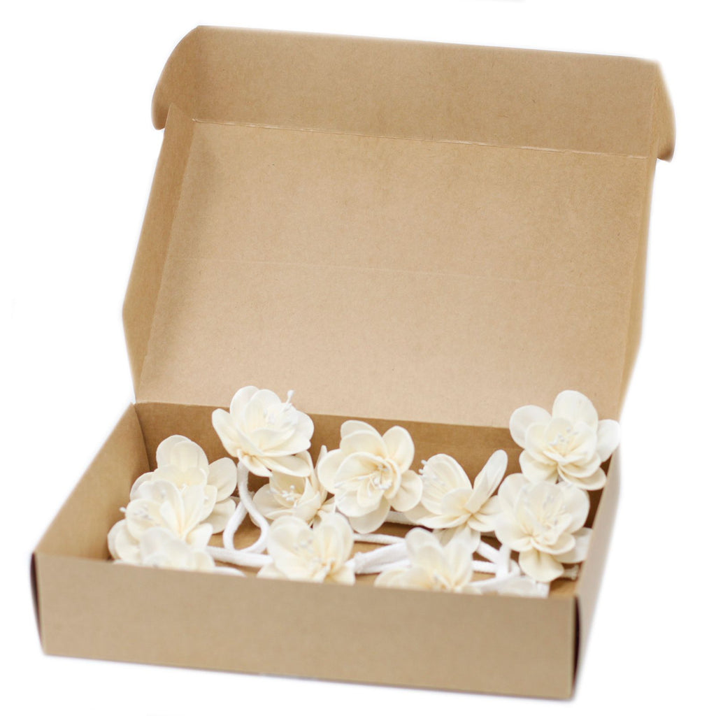 Natural Diffuser Flowers Small Lily on String for Home Decor