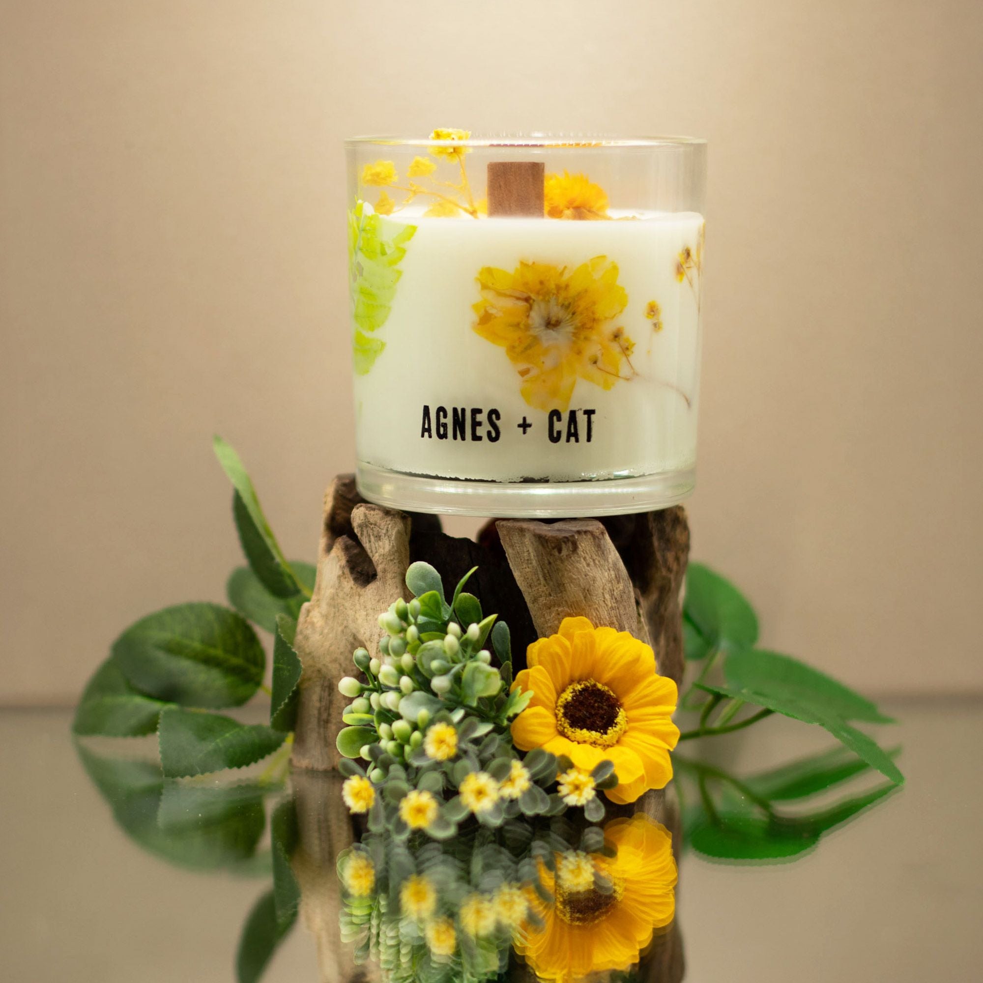 Soy Candle Rydal Oudh Floral Herbal Relaxation Gift for Home