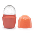 Peach Silicone Ice Face Roller for Refreshing Skincare Routine