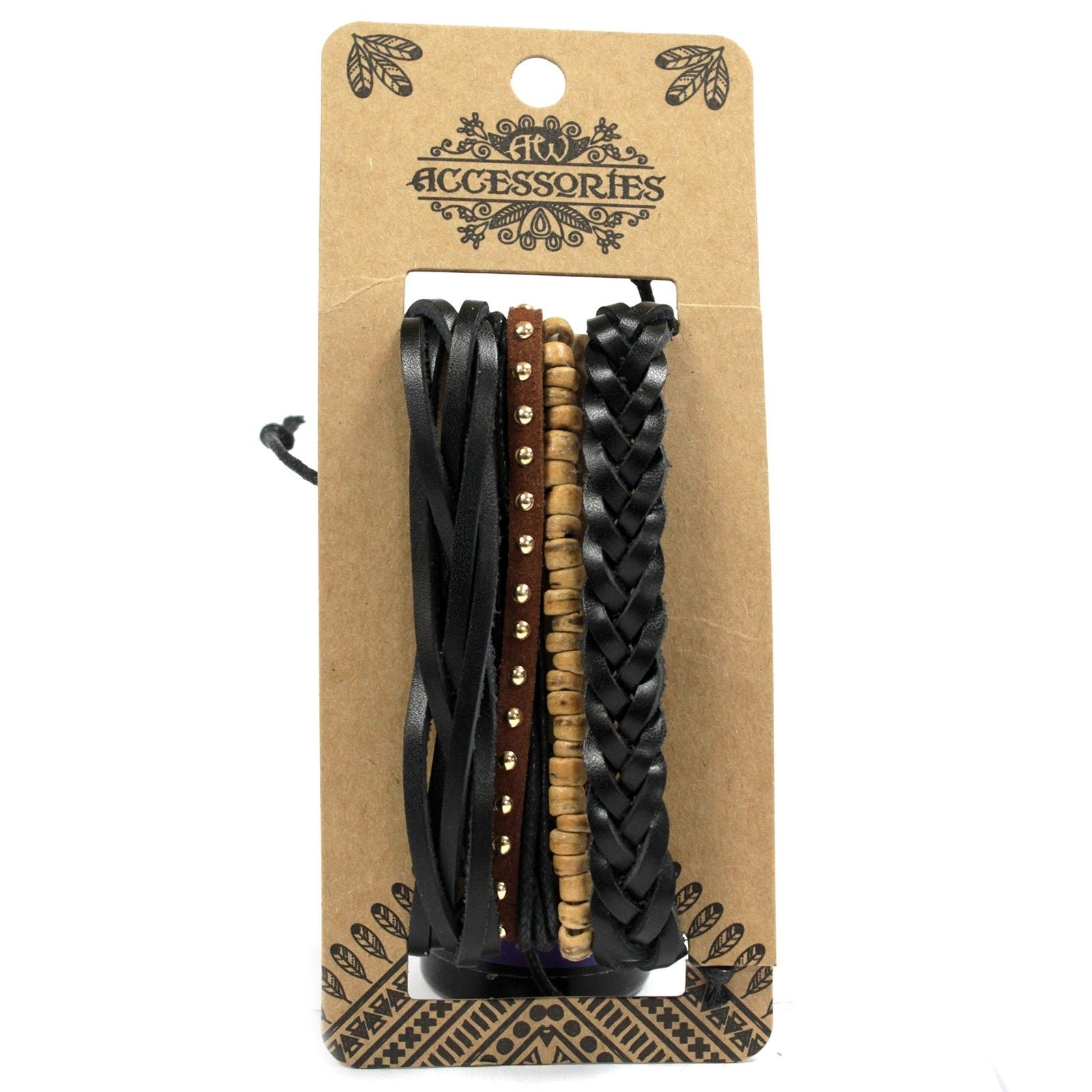 Stylish Mens Bracelet Sets in Black and Macho for Trendy Looks