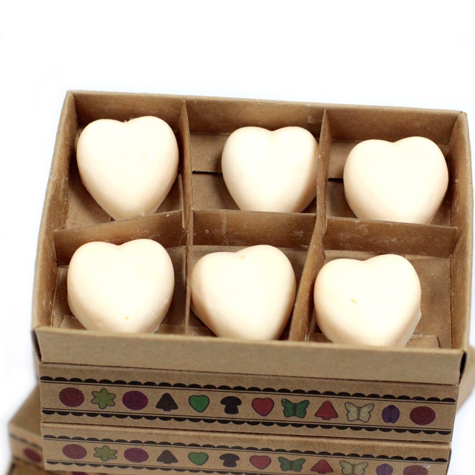 Box of 6 Natural Soy Wax Melts with Cinnamon and Orange Scents