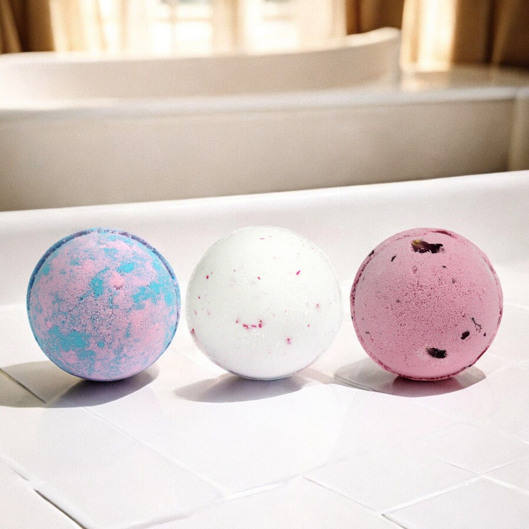 Indulge in Luxury with Our Three Bath Bomb Set for Relaxation