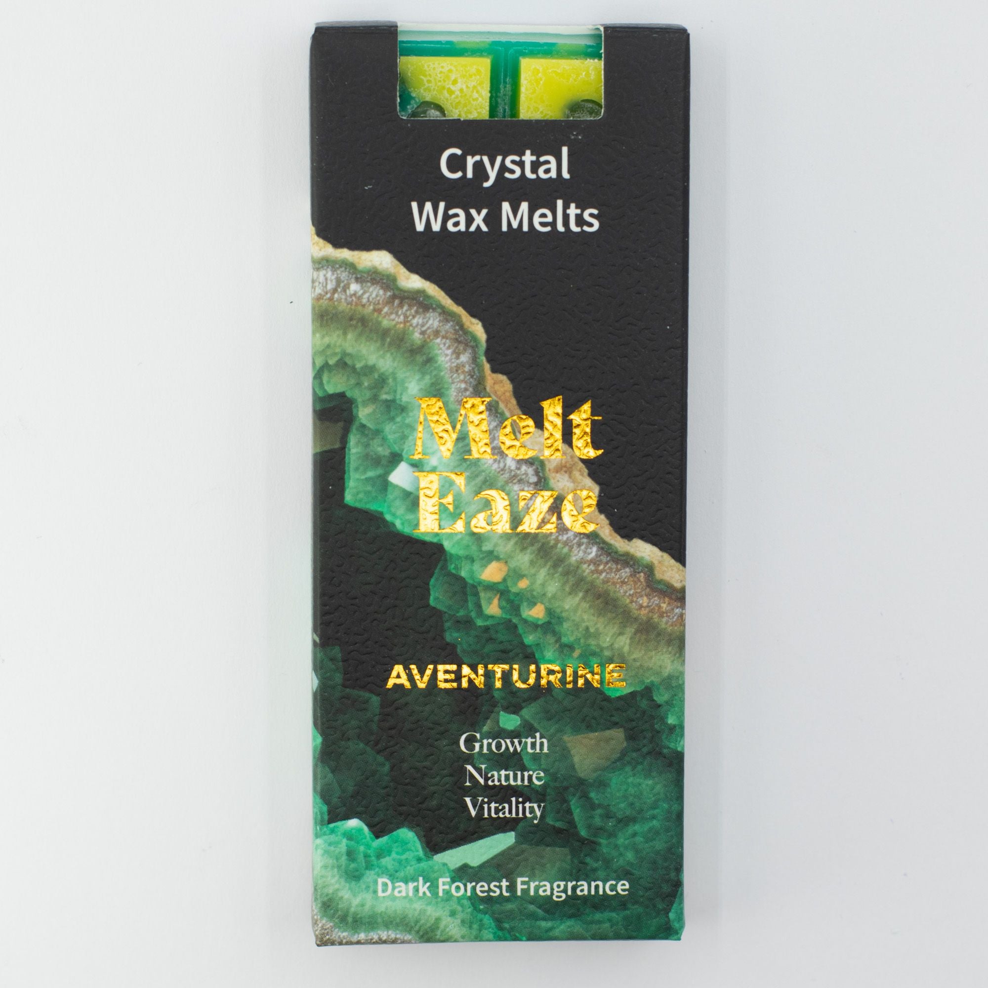 MeltEaze Wax Melts 50g Emerald Forest with Aventurine Chips