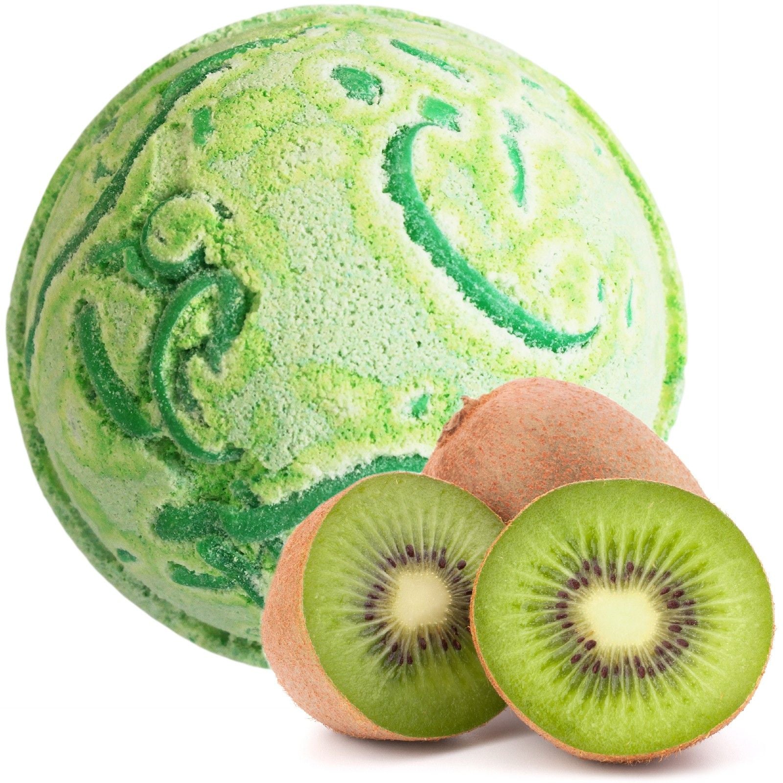 Tropical Paradise Coco Bath Bomb with Kiwi Fruit Scent 180g
