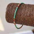 Nepalese Extra Fine Gem Bracelet with Vibrant Turquoise Beads