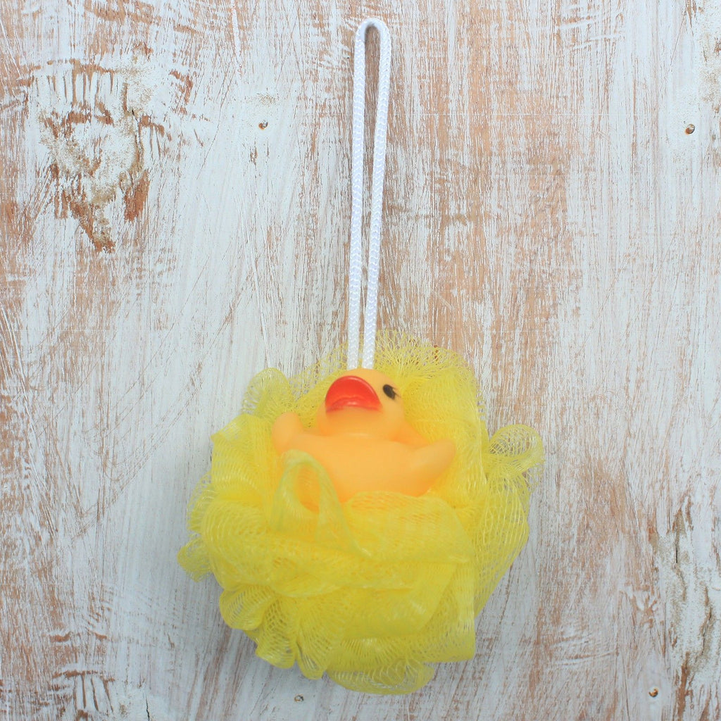 Squeaky Toy Scrunchie for Fun Bath Time in Assorted Colours