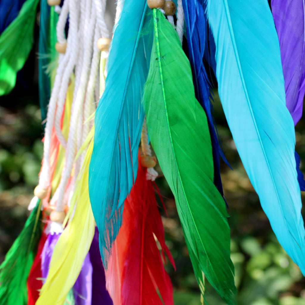 Bali Dream Catchers Medium Multi Pyramid for Beautiful Home Decor